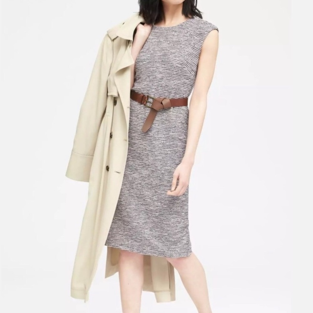 Woven sheath dress from Banana Republic